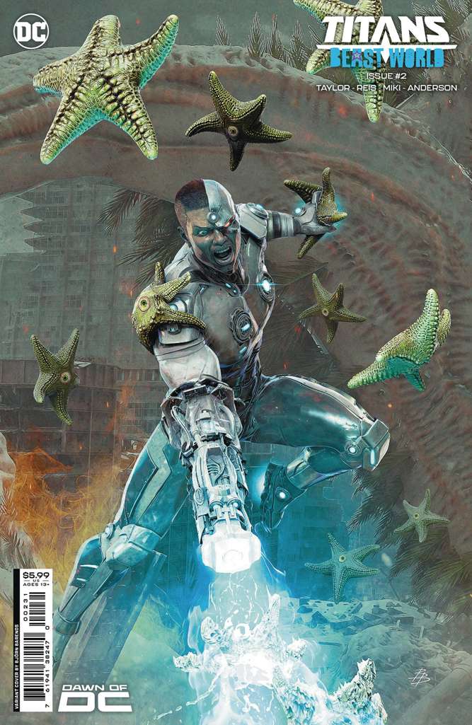 Titans: Beast World #2 Variation C