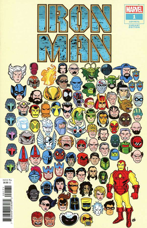 Iron Man (8th Series) #1 Variation F