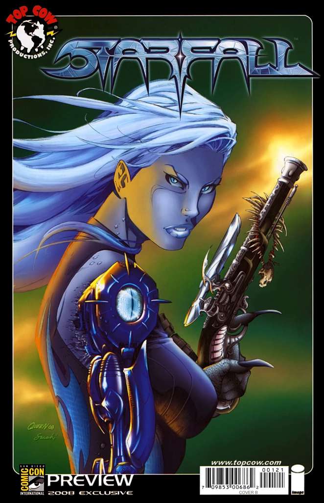 Starfall Ashcan #1 Variation B