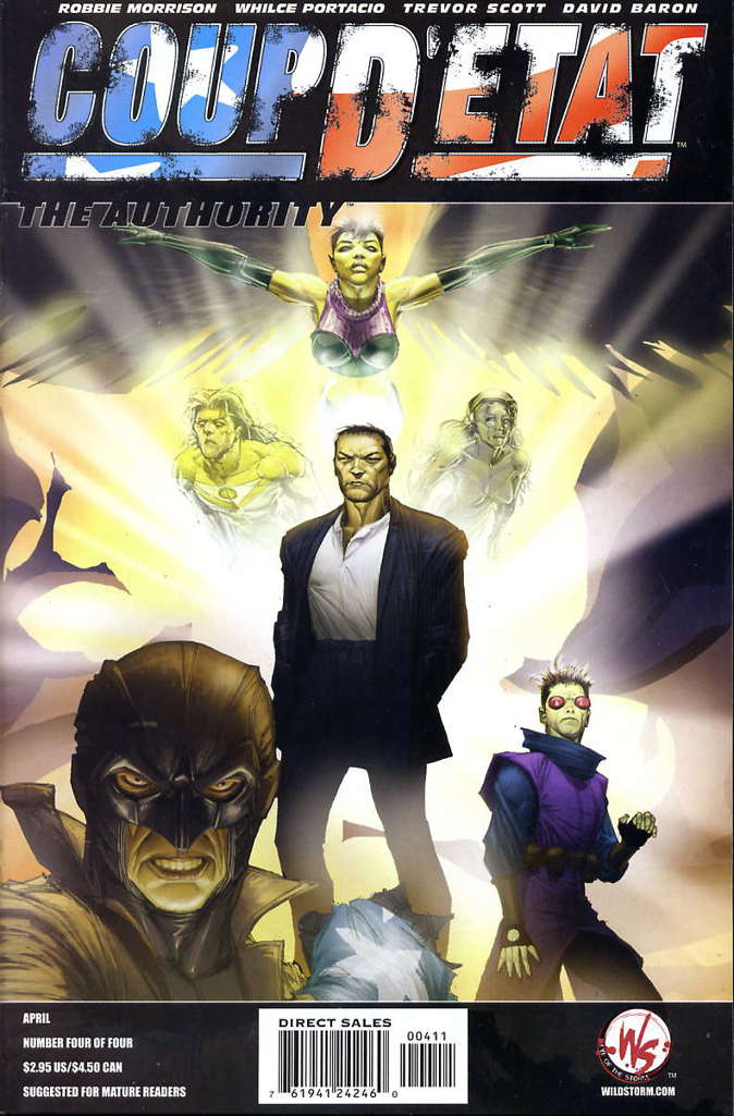 Coup D’Etat: The Authority #1 Variation A