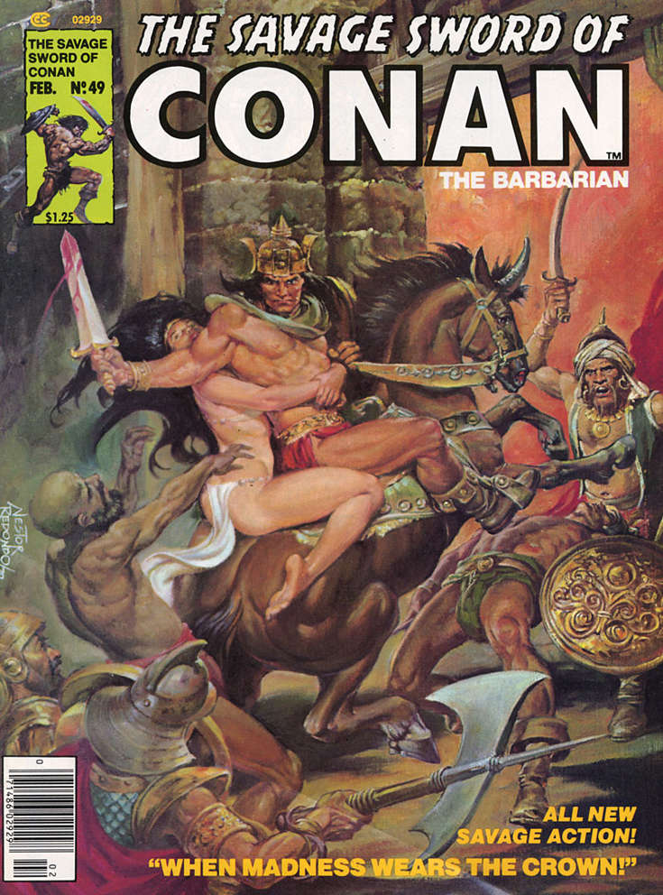 Savage Sword of Conan #49