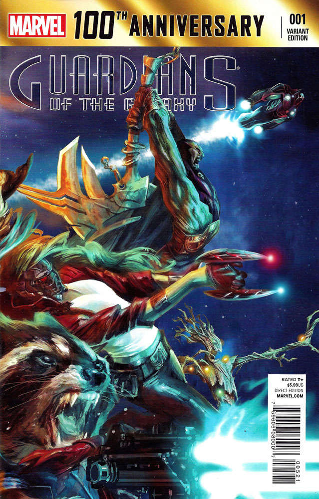 100th Anniversary Special: Guardians of the Galaxy #1 Variation A