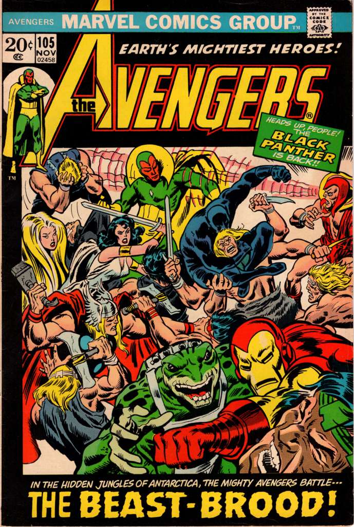 The Avengers #105