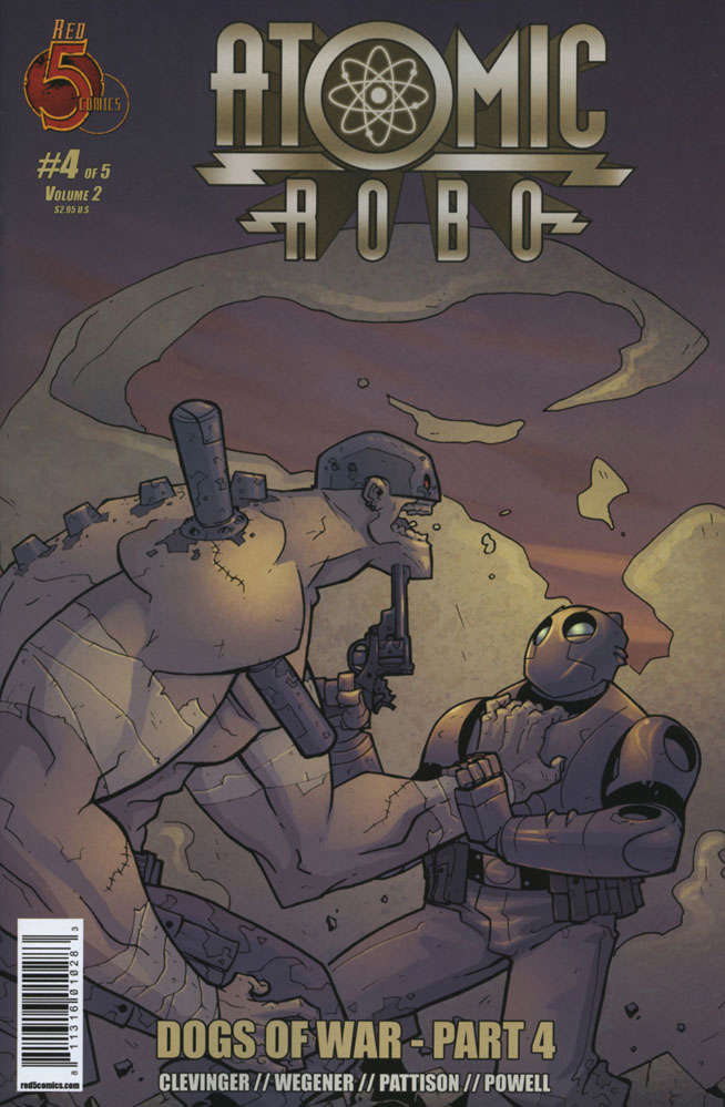 Atomic Robo: Dogs of War #4