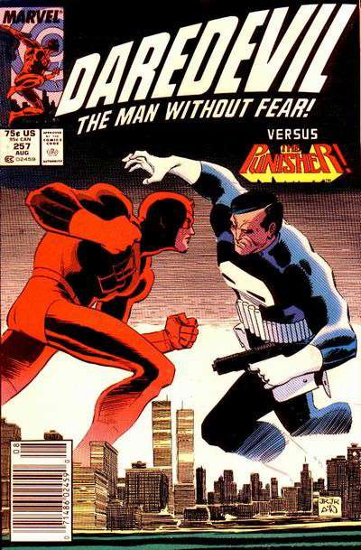 Daredevil #257 Newsstand Edition