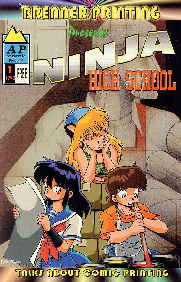 Ninja High School Talks About Comic Book Printing