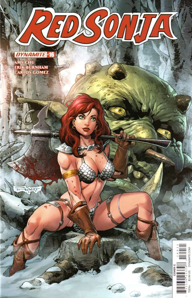 Red Sonja (Dynamite, Vol. 4) #16 Variation C