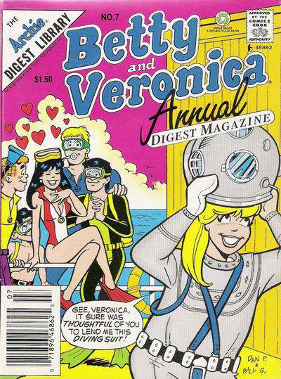 Betty & Veronica Annual Digest Magazine #7