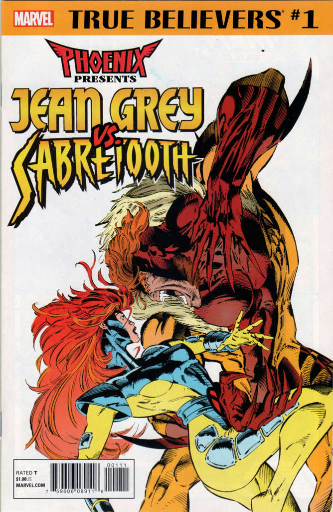 True Believers: Phoenix Presents Jean Grey Vs. Sabertooth #1
