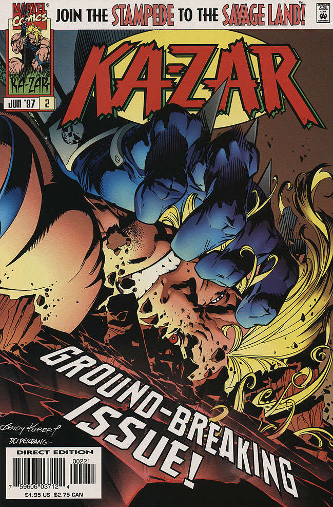 Ka-Zar (3rd Series) #2 Variation A