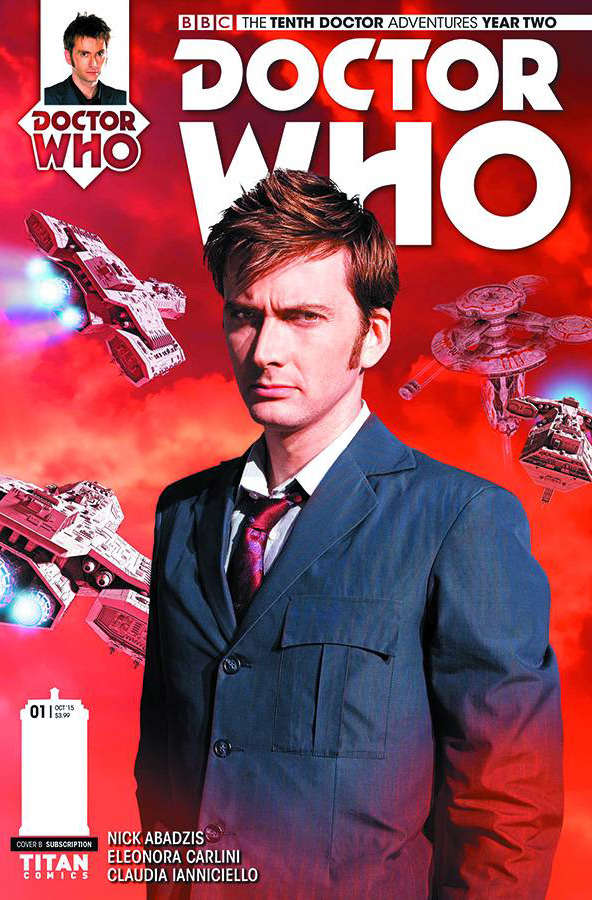Doctor Who: The Tenth Doctor Year Two #1 Variation B