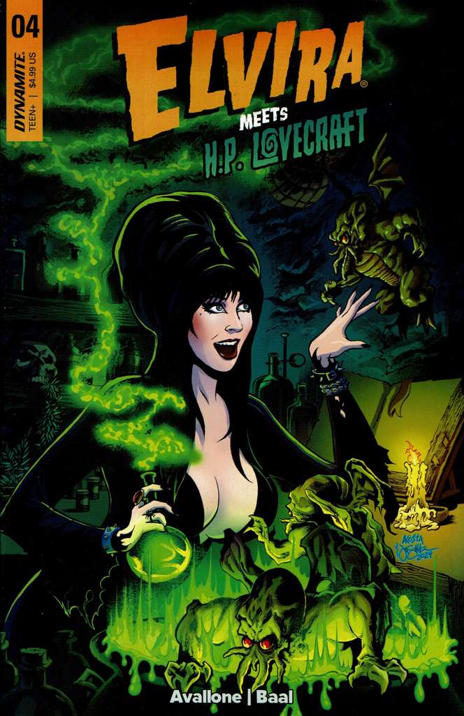 Elvira Meets H.P. Lovecraft #4 Variation A