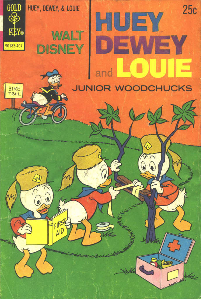 Huey, Dewey, and Louie Junior Woodchucks #27