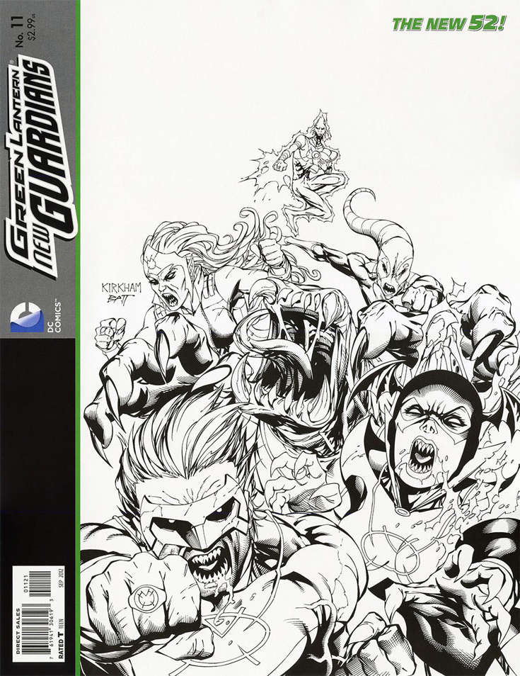 Green Lantern: New Guardians #11 Variation A
