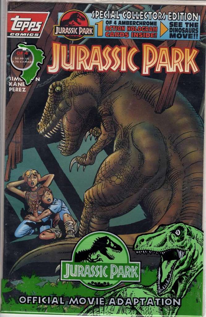 Jurassic Park #4 Direct Market Edition