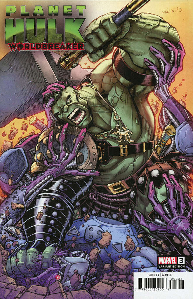 Planet Hulk: Worldbreaker #3 Variation B