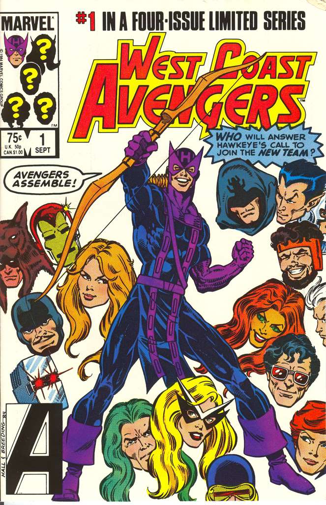 West Coast Avengers (Ltd. Series) #1