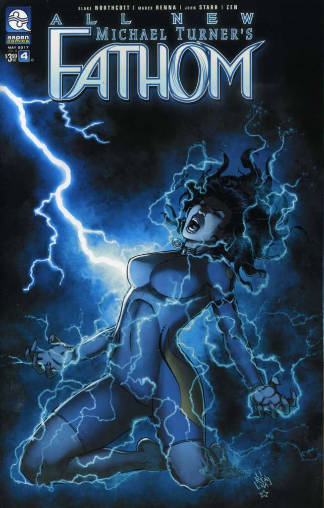 All New Fathom (Michael Turner’s…) #4 Variation A