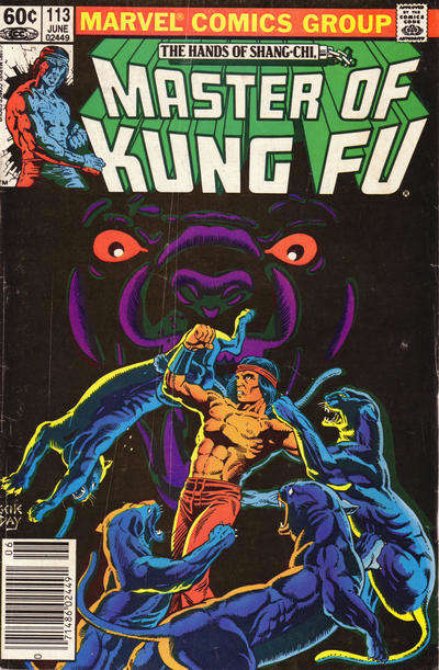 Master of Kung Fu #113 Newsstand Edition