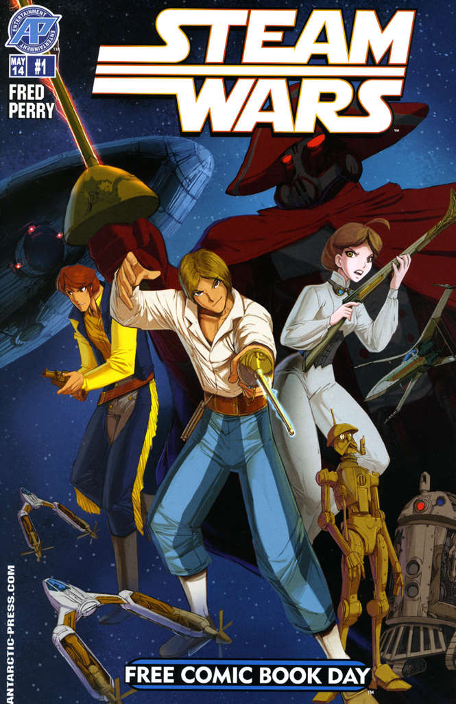 Steam Wars #1  - 2nd printing