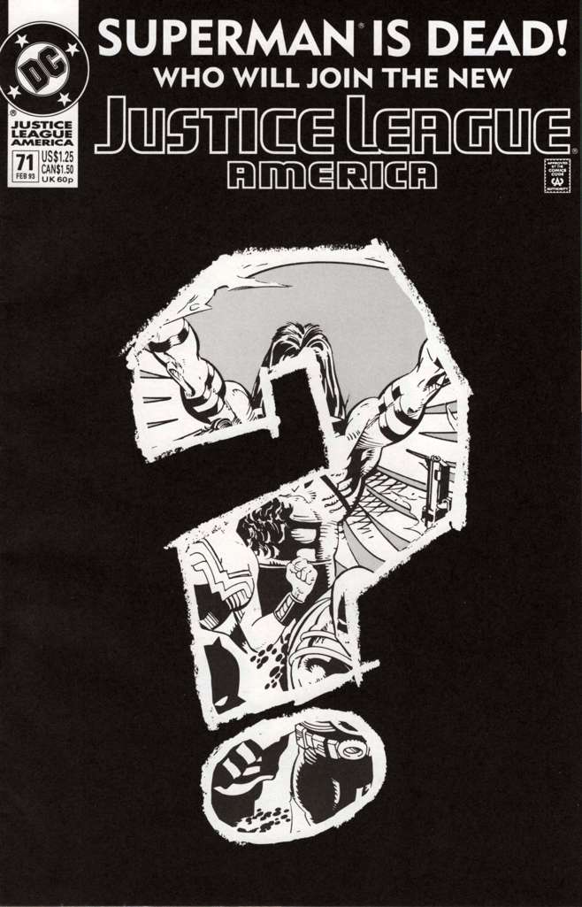 Justice League America #71 Special Cover