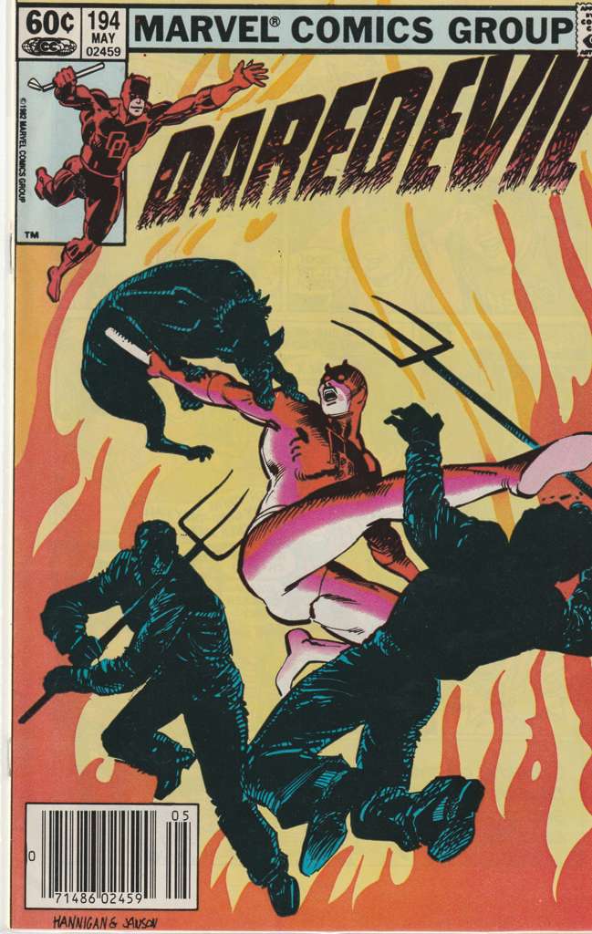 Daredevil #194 Newsstand Edition