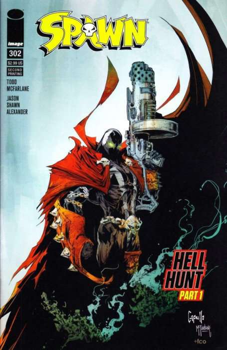 Spawn #302  - 2nd printing
