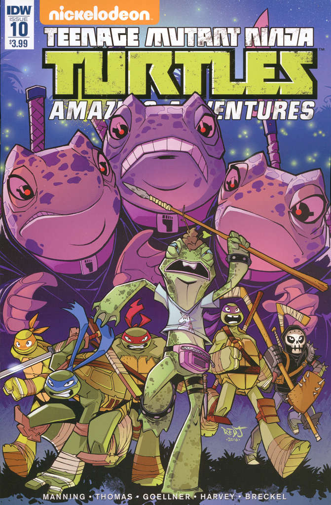 Teenage Mutant Ninja Turtles: Amazing Adventures #10