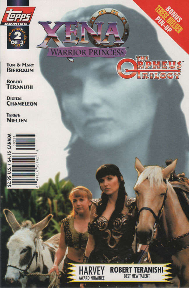 Xena: Warrior Princess: The Orpheus Trilogy #2 Special Cover