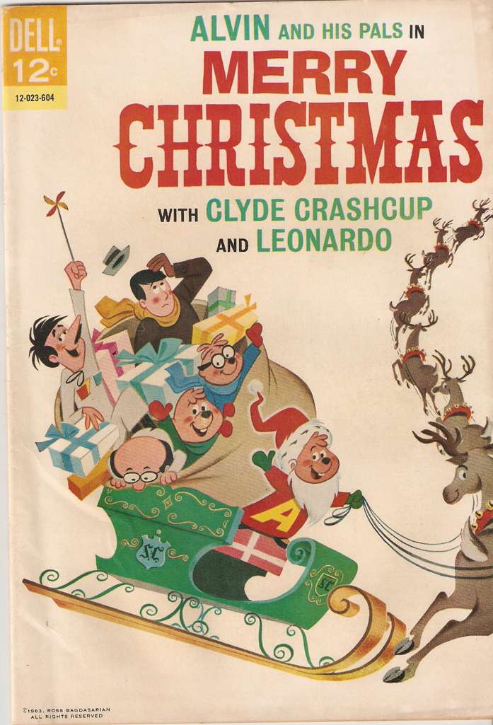 Alvin and His Pals in Merry Christmas with Clyde Crashcup and Leonardo