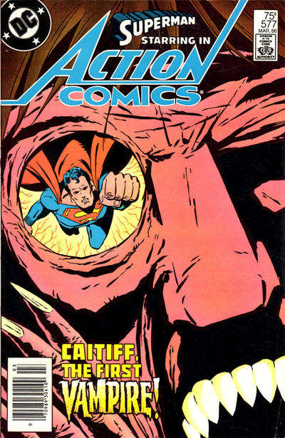 Action Comics #577 Newsstand Edition
