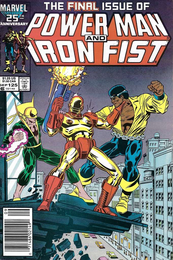 Power Man & Iron Fist #125 Newsstand Edition