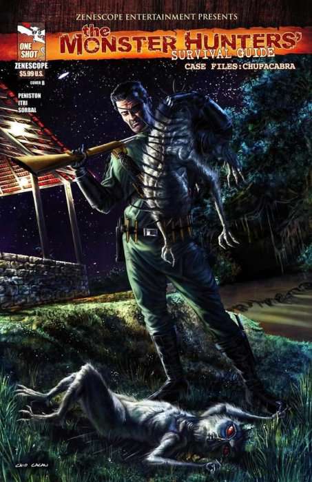 Monster Hunters’ Survival Guide Case Files: Chupacabra #1 Variation B
