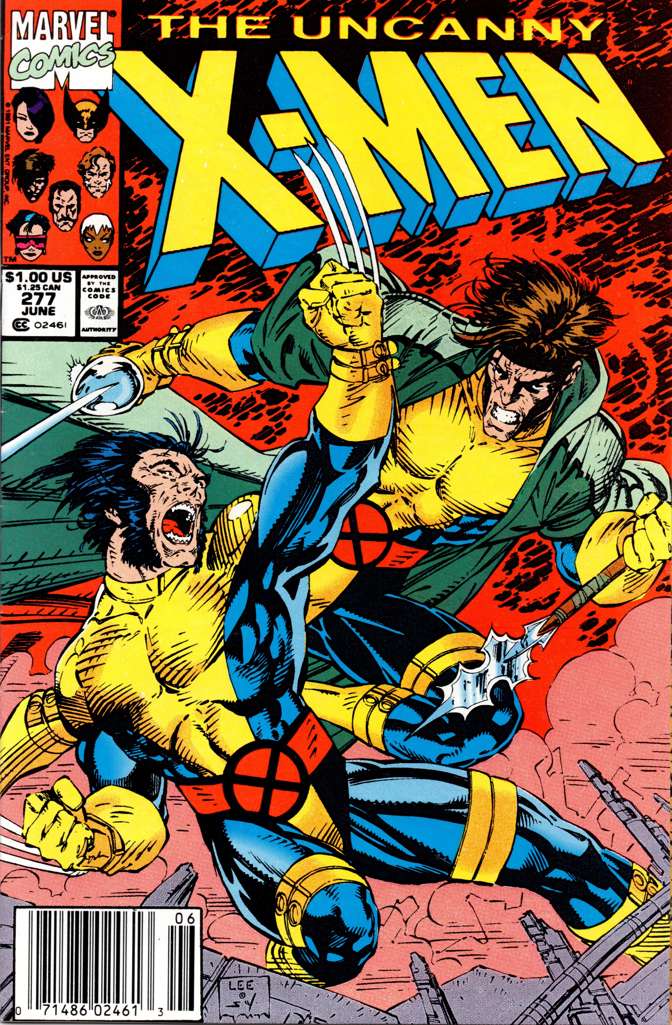 The Uncanny X-Men #277 Newsstand Edition
