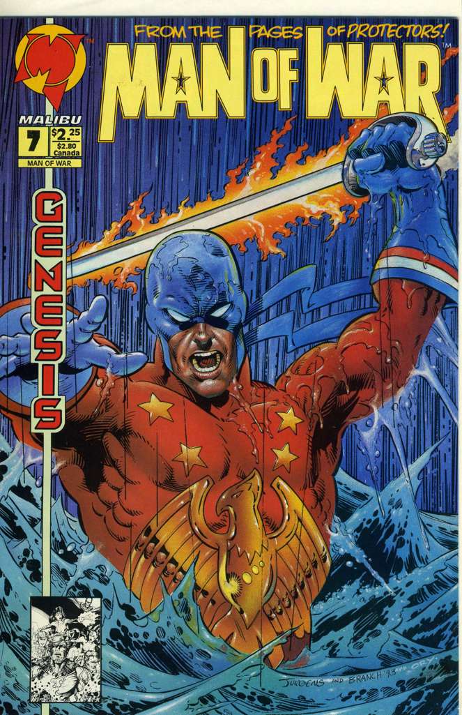 Man of War (Malibu) #7