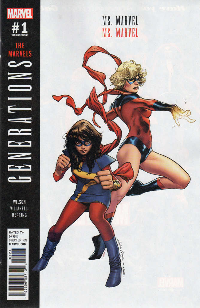 Generations: Ms. Marvel & Ms. Marvel #1 Variation A