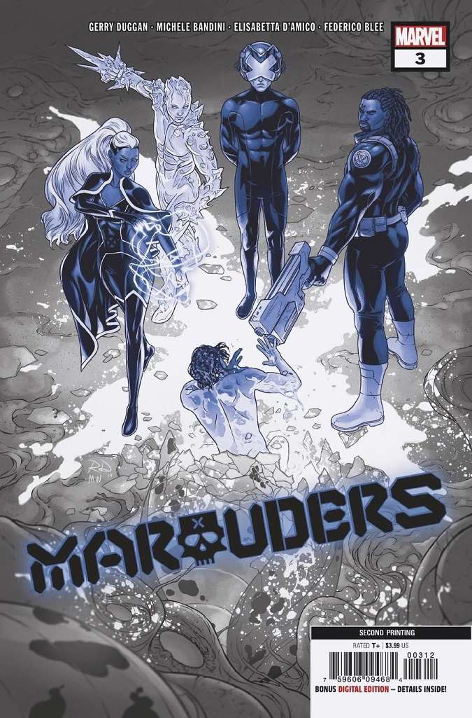 Marauders #3  - 2nd printing