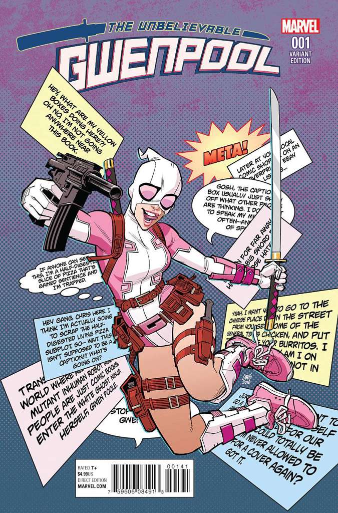 The Unbelievable Gwenpool #1 Variation F