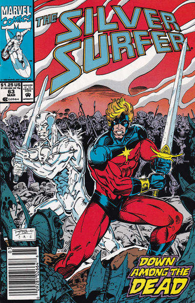 The Silver Surfer (Vol. 3) #63 Newsstand Edition