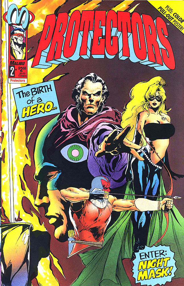 The Protectors (Malibu) #2 Collector’s Set