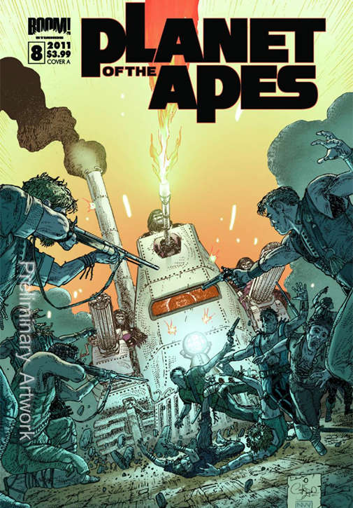 Planet of the Apes (5th Series) #8 Variation A
