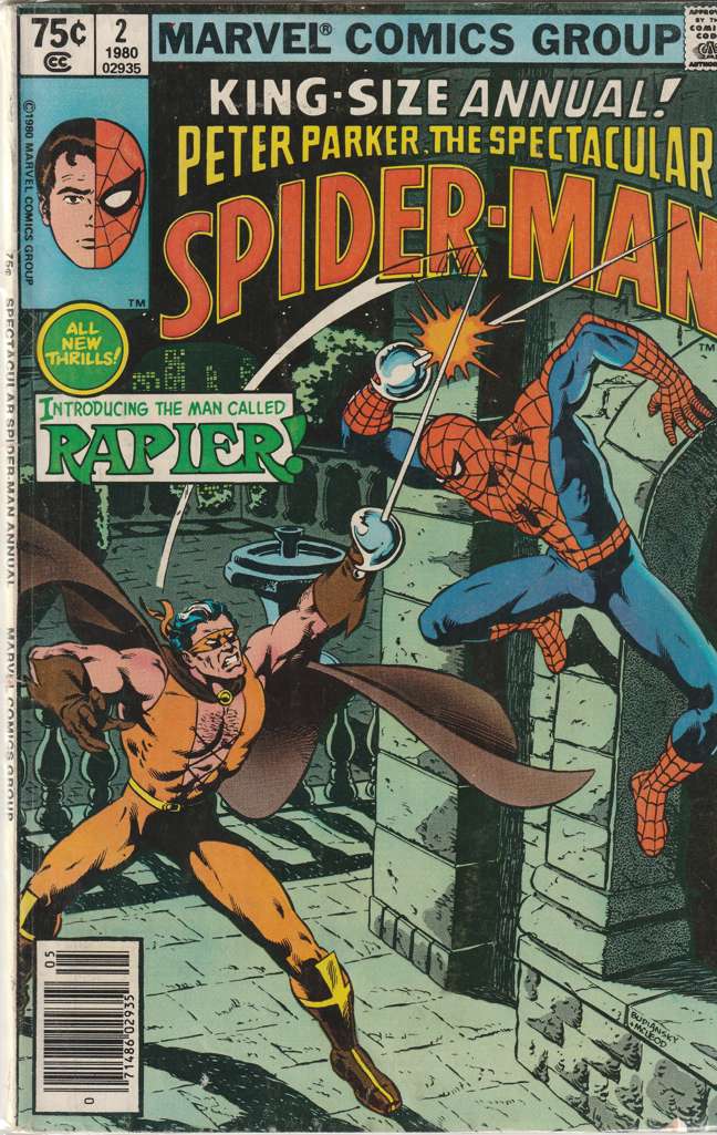 The Spectacular Spider-Man Annual #2 Newsstand Edition