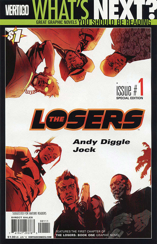 The Losers #1  - 2nd printing