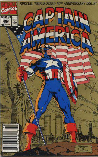 Captain America (1st Series) #383 Newsstand Edition