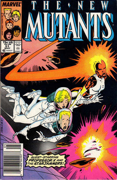 The New Mutants #51 Newsstand Edition