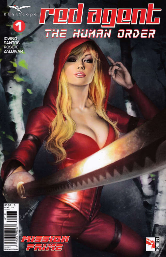 Red Agent: The Human Order #1 Variation C