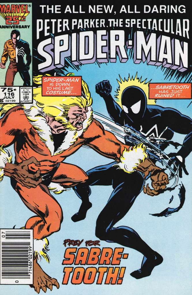 The Spectacular Spider-Man #116 Newsstand Edition