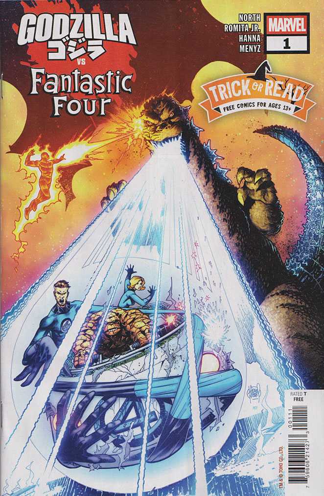 Godzilla Vs. Fantastic Four #1 Variation J