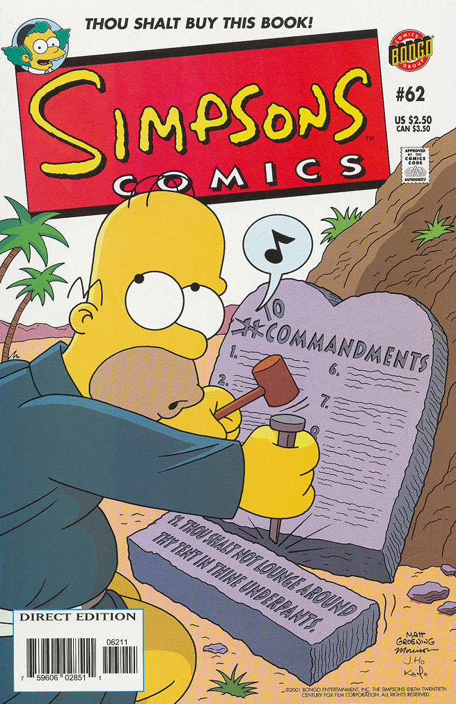 Simpsons Comics #62
