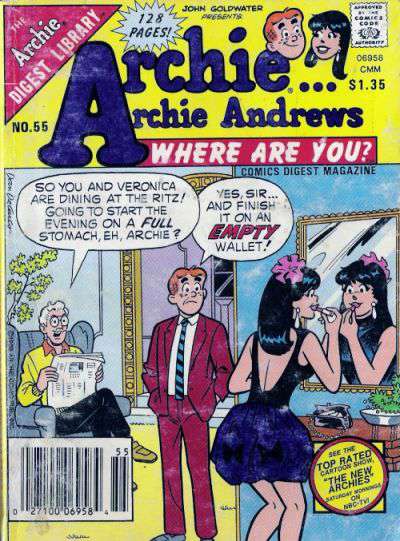 Archie…Archie Andrews, Where Are You? Digest Magazine #55